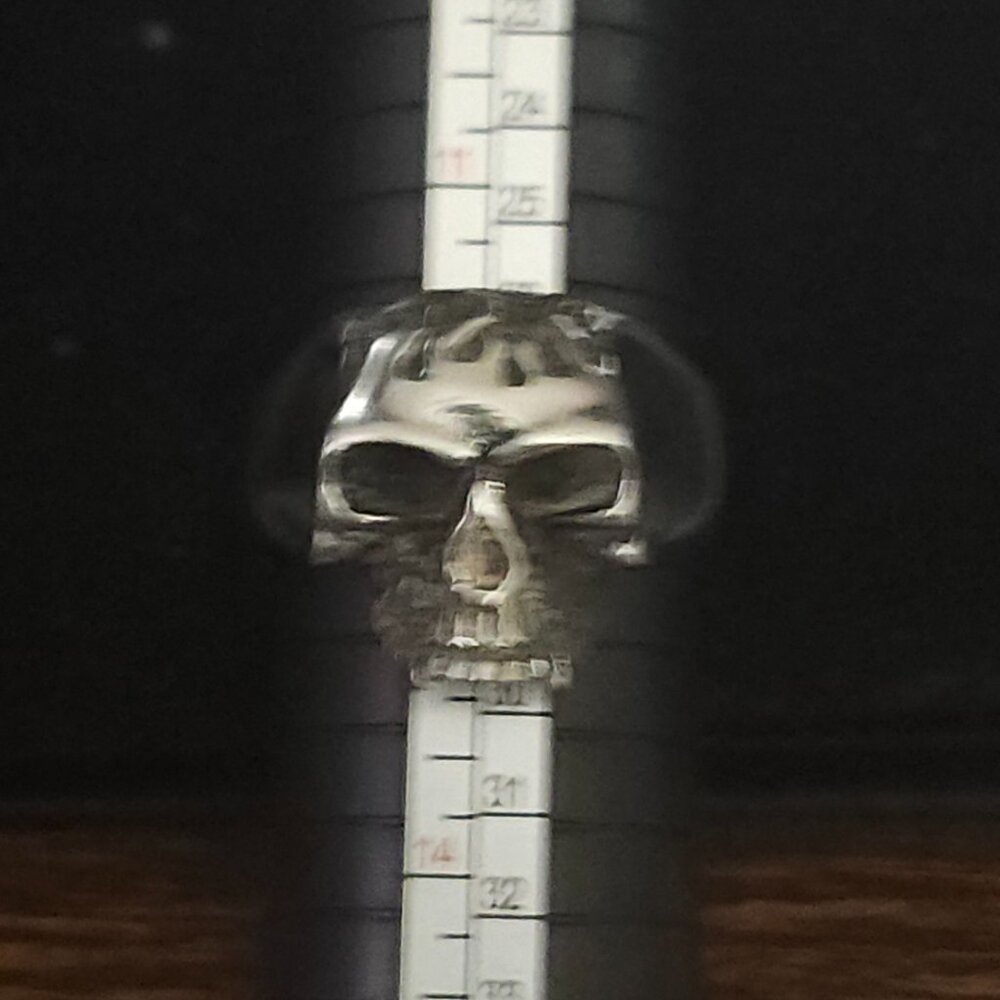 Flame Skull Ring - image 3